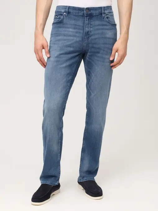 Джинсы Regular Fit хлопковые BOSS