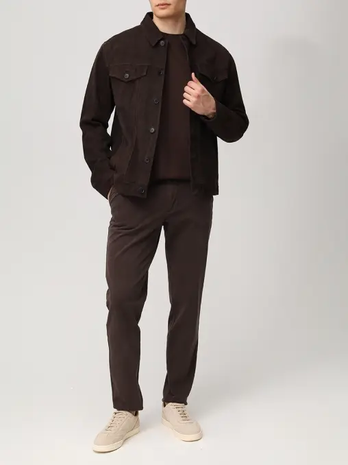 Футболка Slim Fit хлопковая BOSS