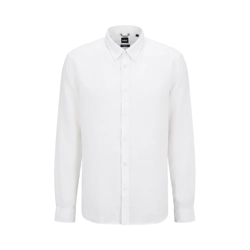 Рубашка Regular Fit льняная