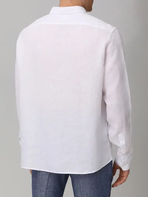 Рубашка Regular Fit льняная BOSS