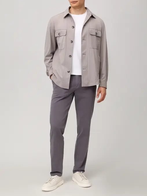 Брюки Slim Fit хлопковые BOSS