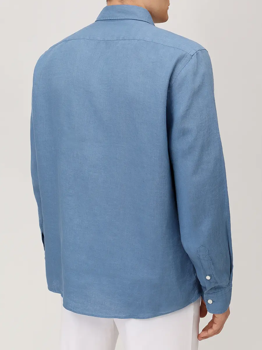 Рубашка Regular Fit льняная