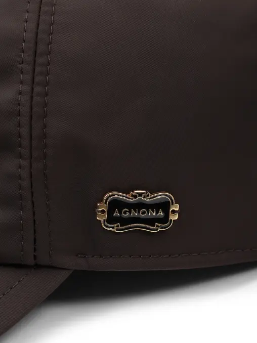 Бейсболка однотонная AGNONA