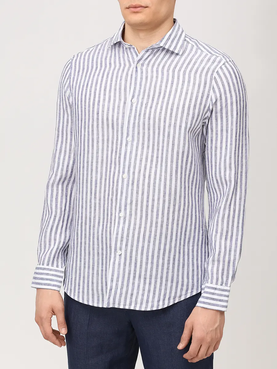 Рубашка Regular Fit льняная