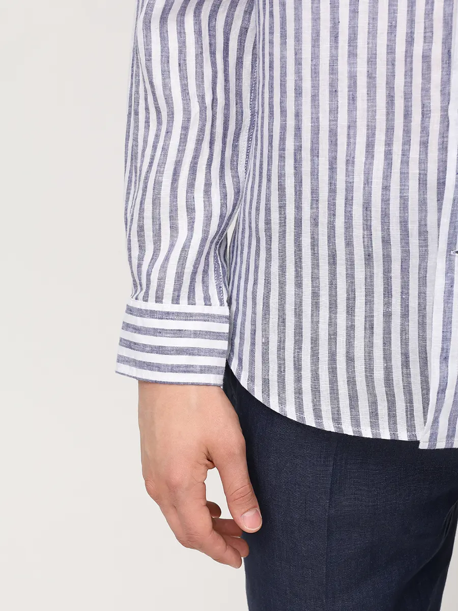 Рубашка Regular Fit льняная