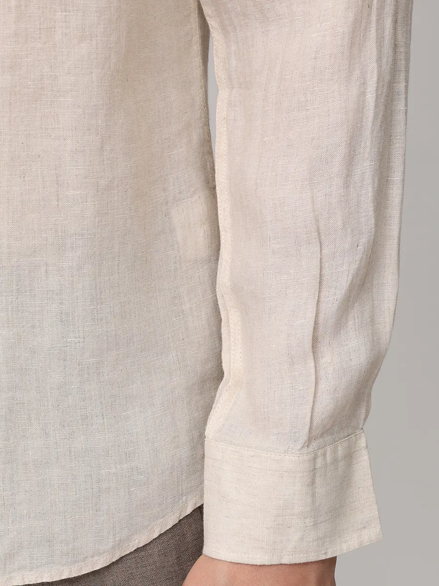 Рубашка Slim Fit льняная