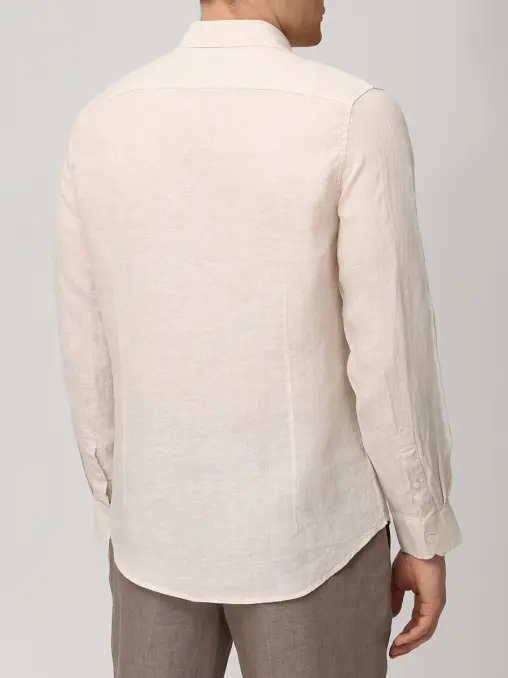 Рубашка Slim Fit льняная PAUL TAYLOR