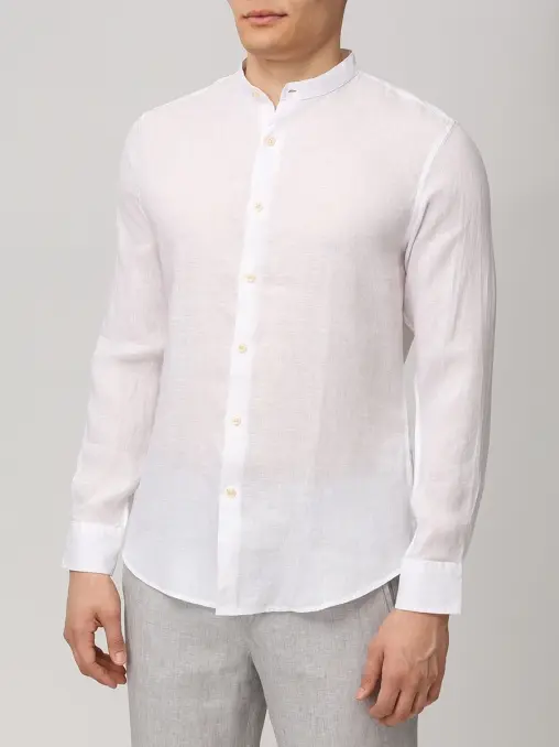 Рубашка Slim Fit льняная PAUL TAYLOR