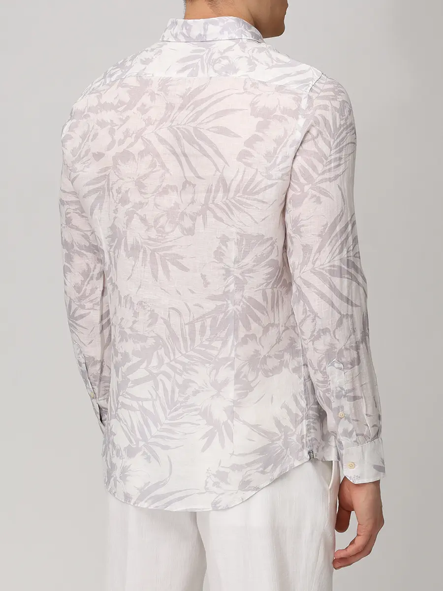 Рубашка Slim Fit льняная
