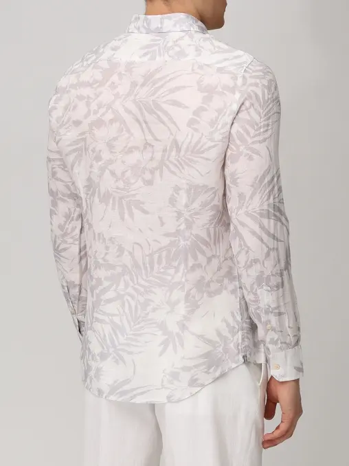 Рубашка Slim Fit льняная PAUL TAYLOR