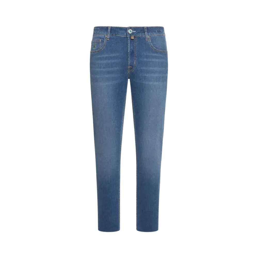 Джинсы Slim Fit хлопковые