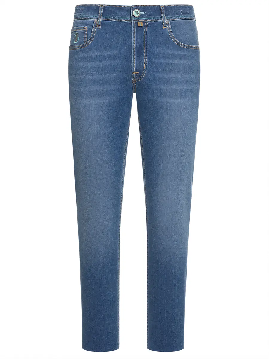 Джинсы Slim Fit хлопковые
