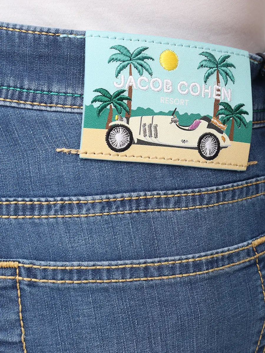 Джинсы Slim Fit хлопковые