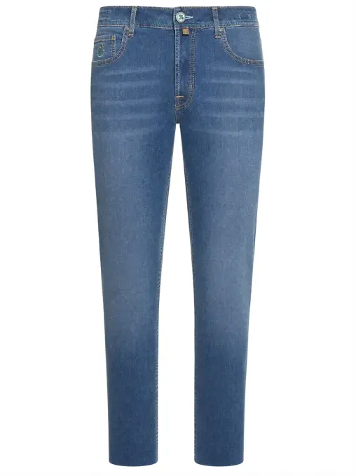 Джинсы Slim Fit хлопковые JACOB COHEN