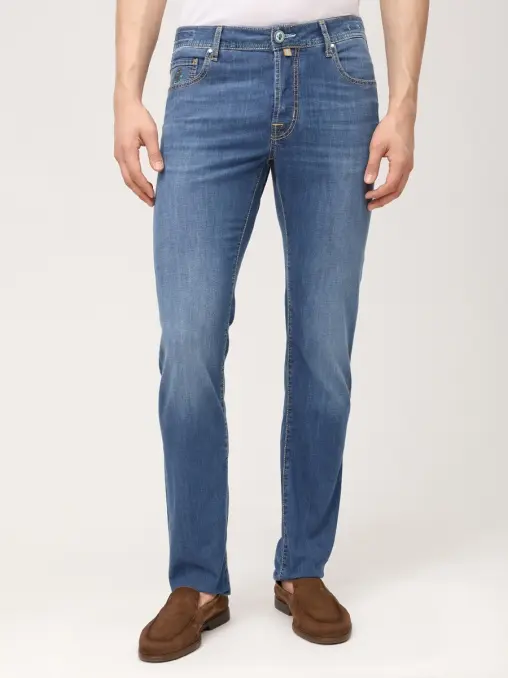 Джинсы Slim Fit хлопковые JACOB COHEN