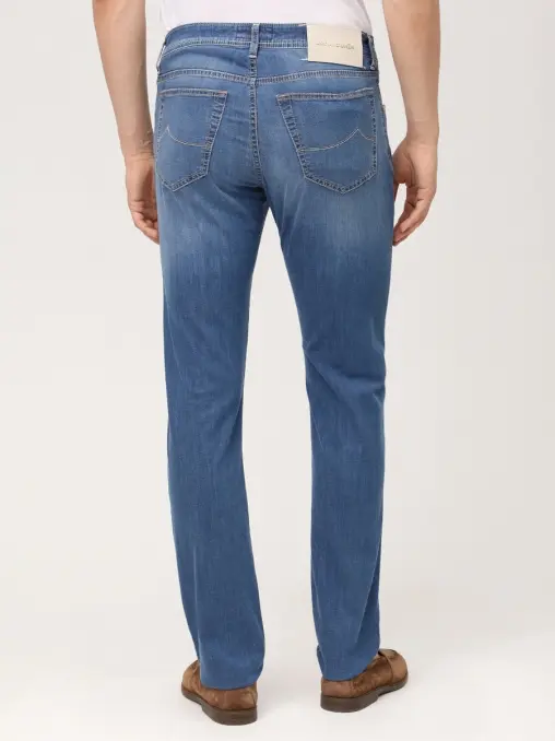 Джинсы Slim Fit хлопковые JACOB COHEN