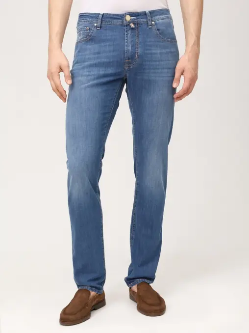 Джинсы Slim Fit хлопковые JACOB COHEN