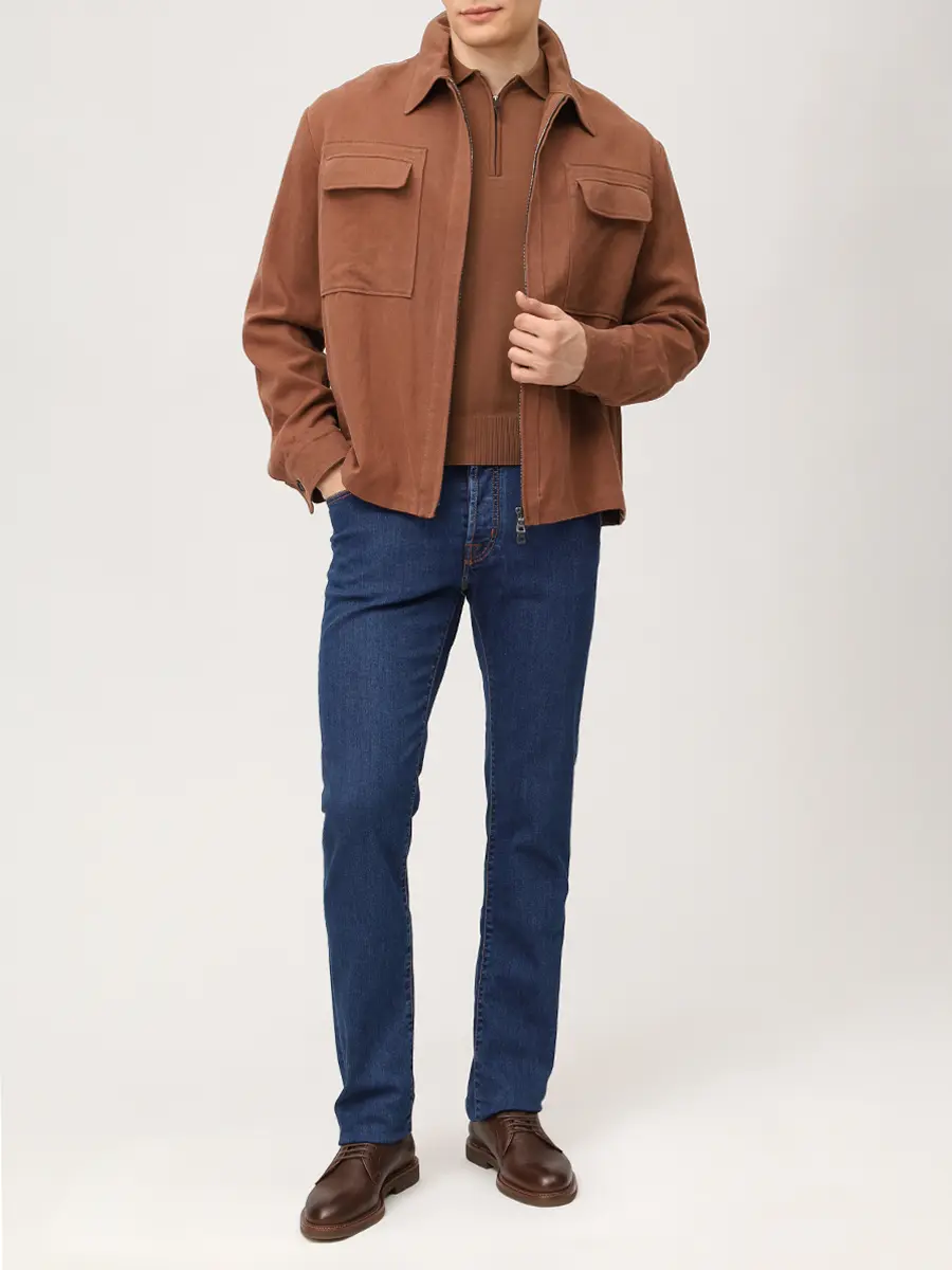 Джинсы Slim Fit хлопковые