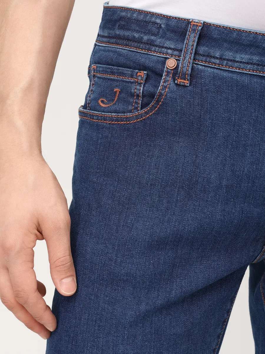 Джинсы Slim Fit хлопковые