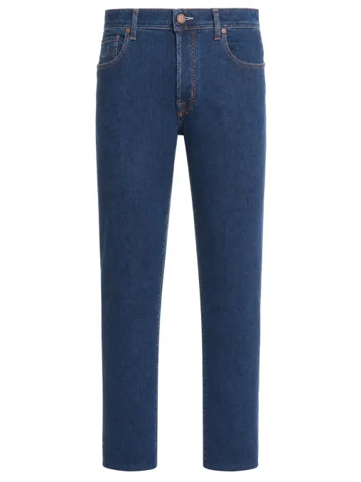 Джинсы Slim Fit хлопковые JACOB COHEN