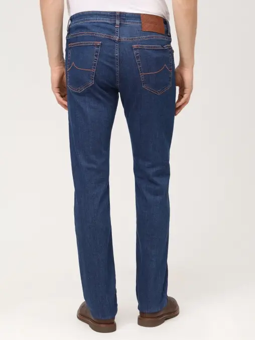 Джинсы Slim Fit хлопковые JACOB COHEN