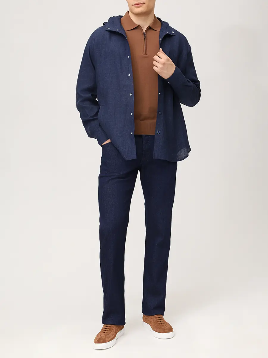 Джинсы Regular Fit хлопковые