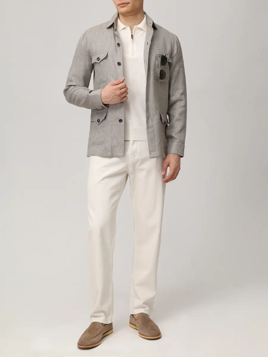 Джинсы Regular Fit хлопковые