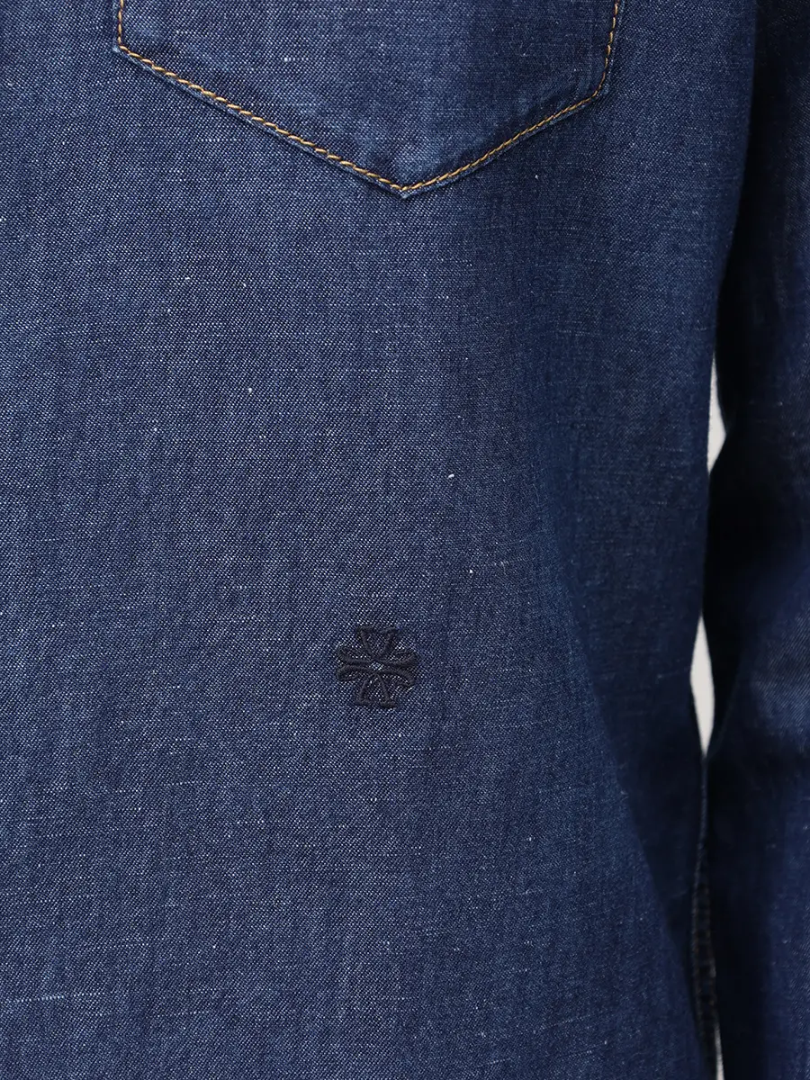 Рубашка Regular Fit джинсовая