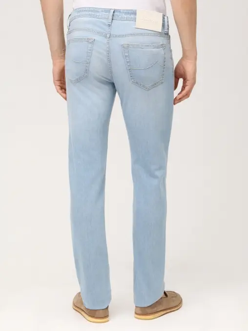 Джинсы Slim Fit хлопковые JACOB COHEN