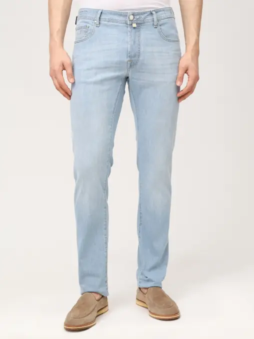 Джинсы Slim Fit хлопковые JACOB COHEN