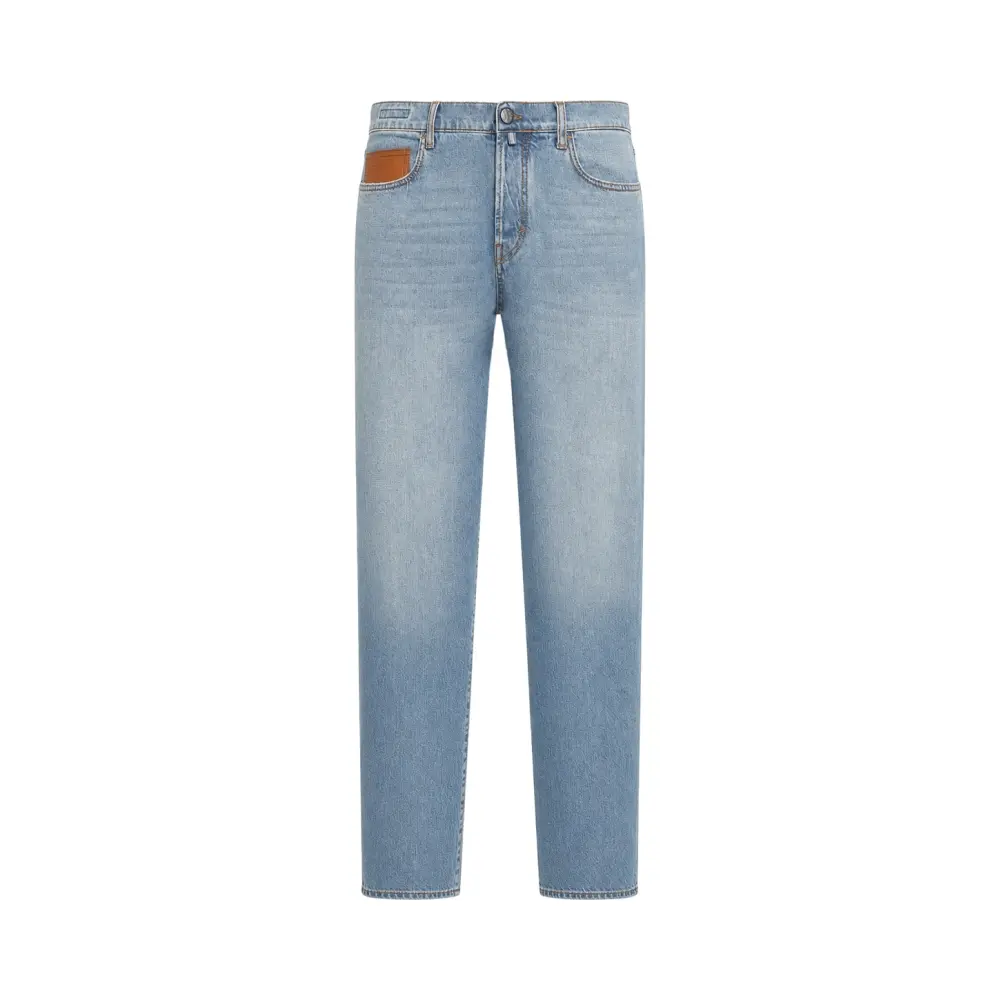 Джинсы Regular Fit хлопковые