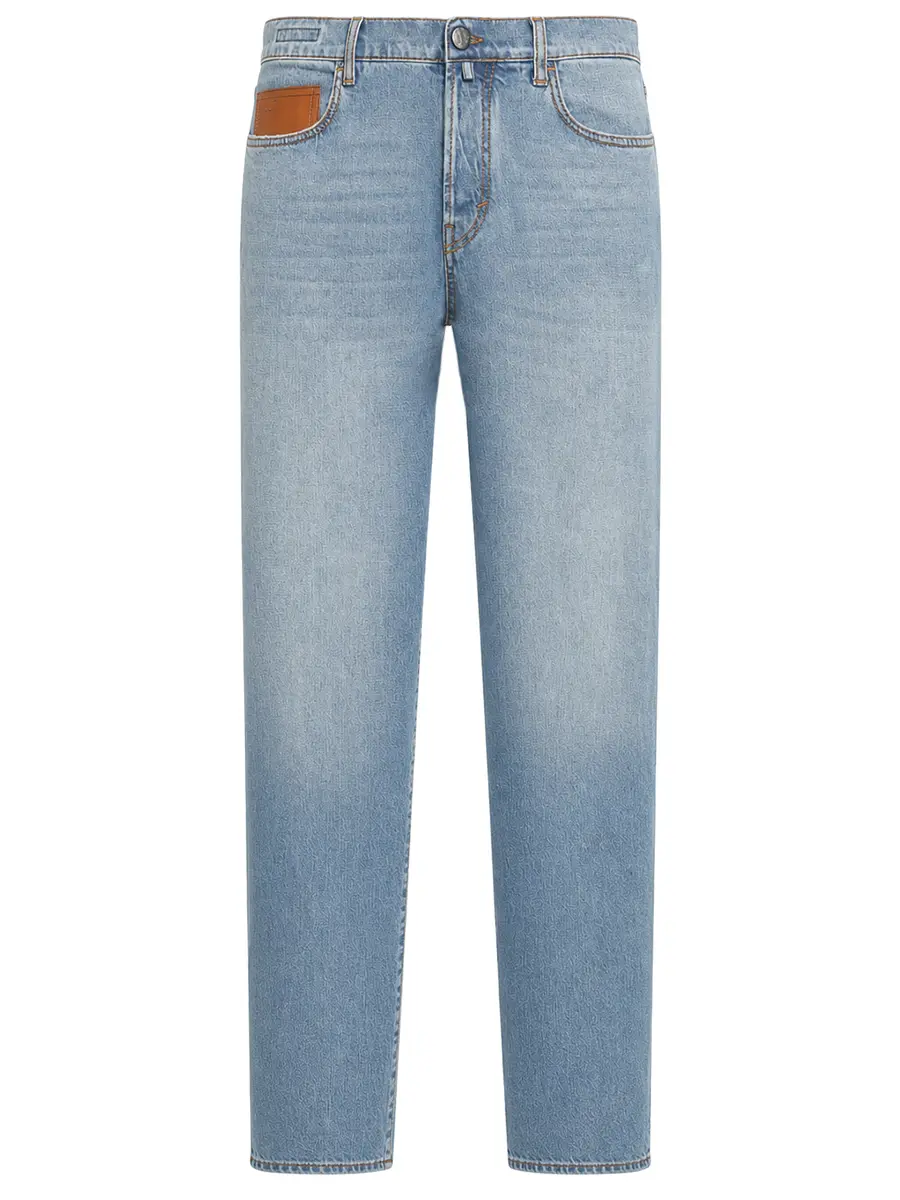 Джинсы Regular Fit хлопковые