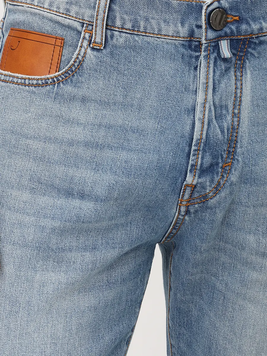 Джинсы Regular Fit хлопковые