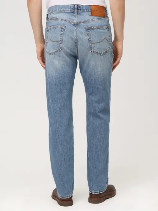 Джинсы Regular Fit хлопковые JACOB COHEN