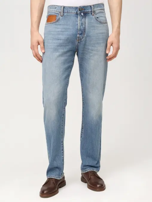 Джинсы Regular Fit хлопковые JACOB COHEN