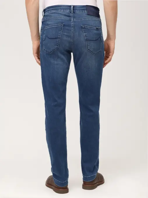 Джинсы Slim Fit хлопковые JACOB COHEN