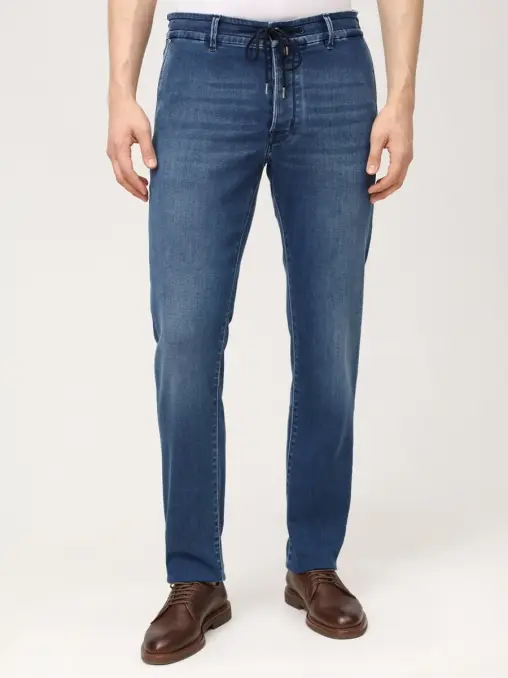 Джинсы Slim Fit хлопковые JACOB COHEN