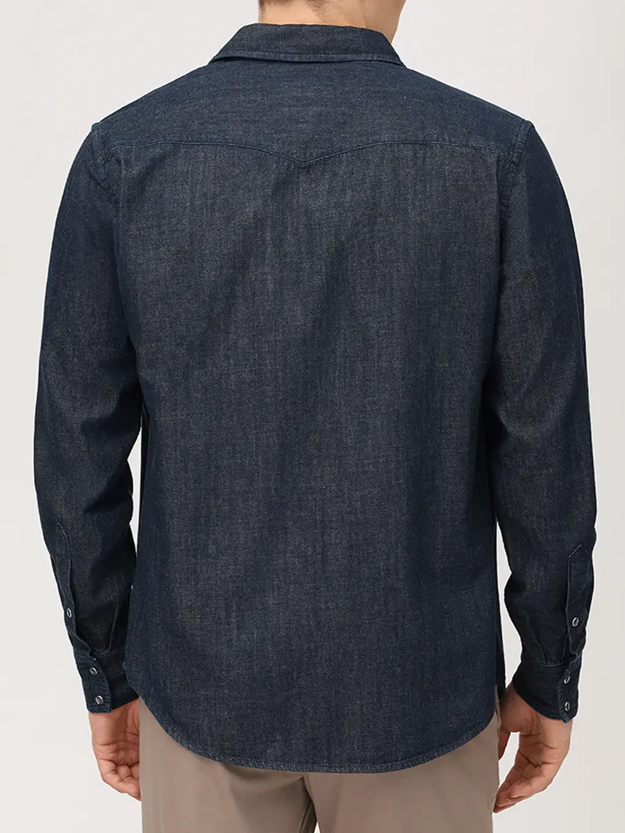 Рубашка Regular Fit джинсовая