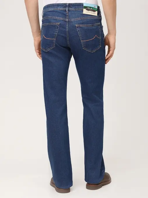 Джинсы Regular Fit хлопковые JACOB COHEN