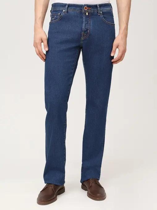 Джинсы Regular Fit хлопковые JACOB COHEN