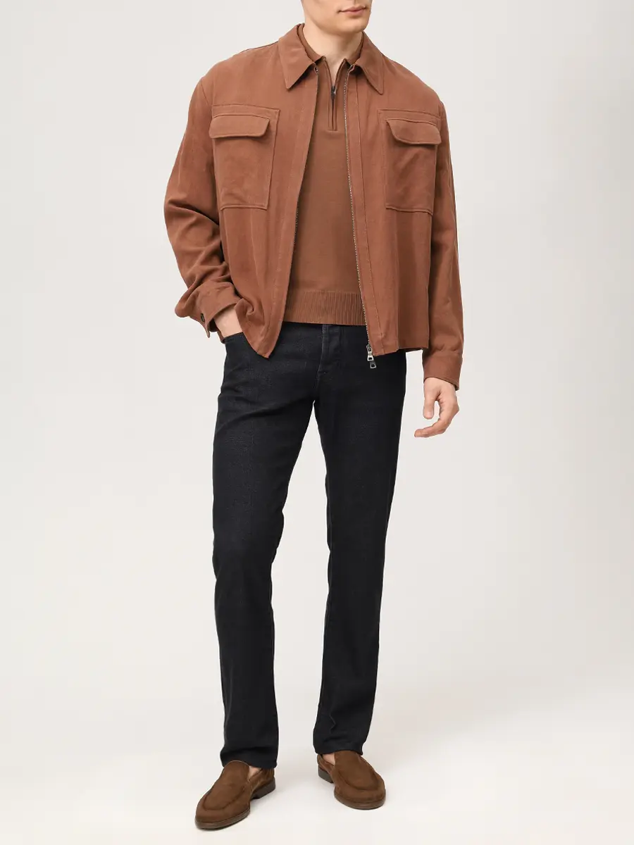 Джинсы Slim Fit хлопковые