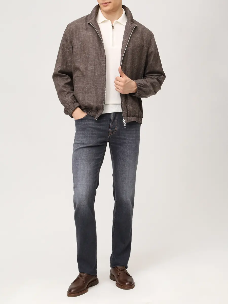 Джинсы Slim Fit хлопковые