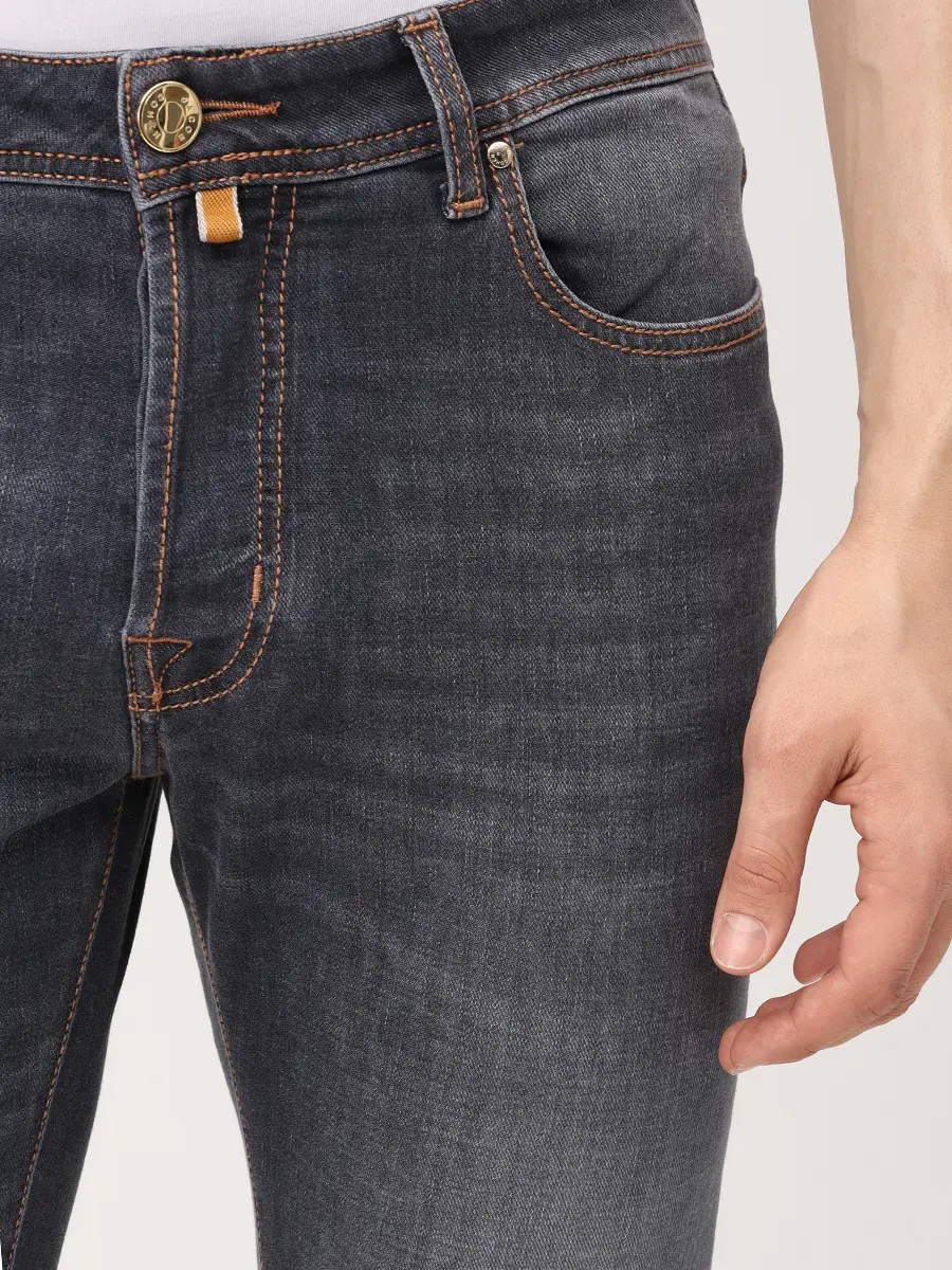 Джинсы Slim Fit хлопковые