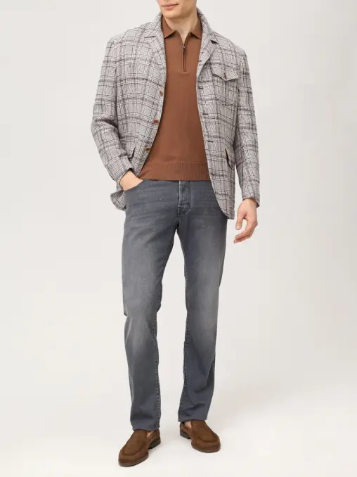 Джинсы Slim Fit хлопковые JACOB COHEN