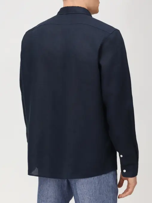 Рубашка Regular Fit льняная BOSS