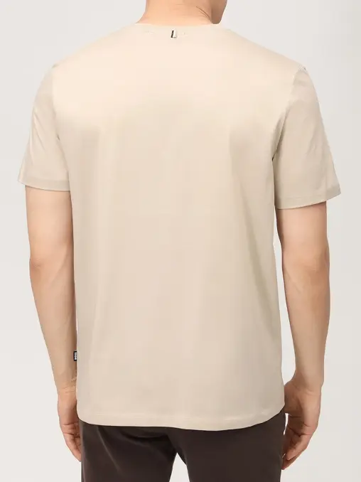 Футболка Slim Fit хлопковая BOSS