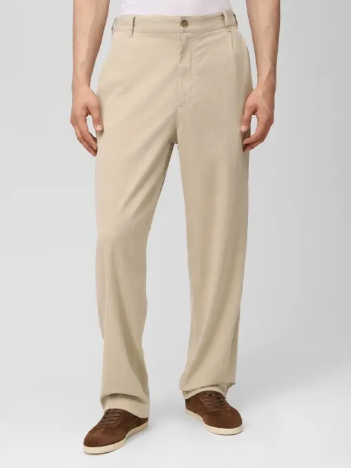 Брюки Regular Fit из лиоцелла BOSS