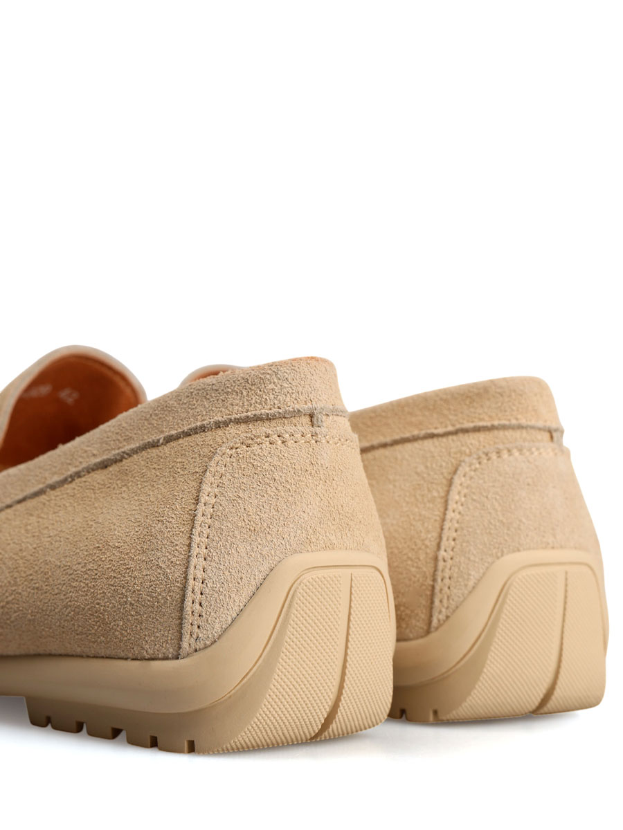 Мокасины однотонные