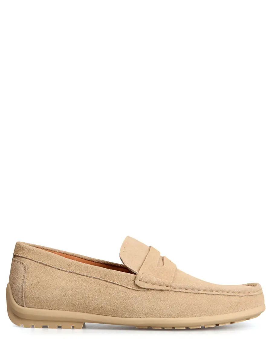 Мокасины однотонные