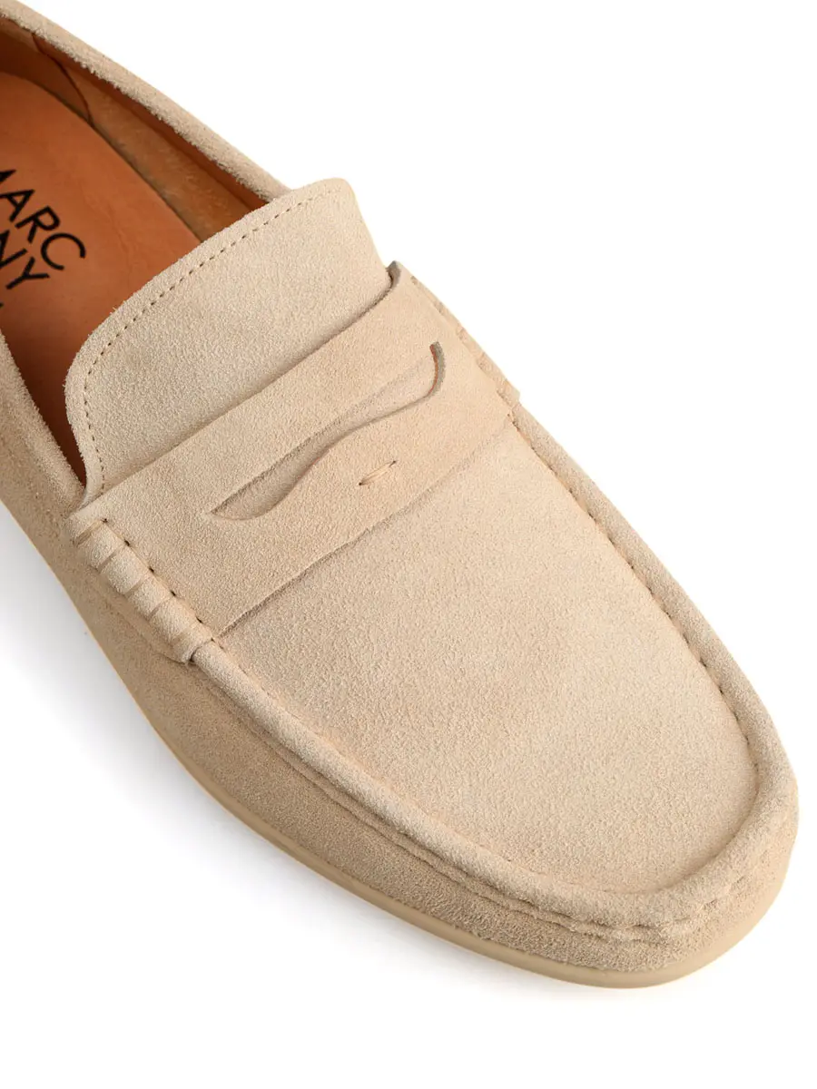 Мокасины однотонные